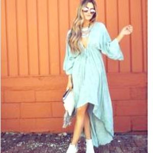 High low maxi dress